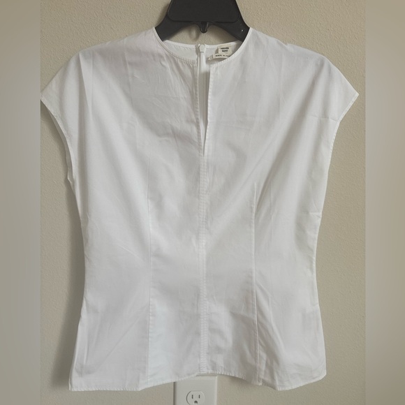 Hermes V-Neck Short Sleeve Blouse